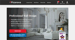Desktop Screenshot of picanova.com