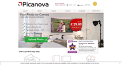 Desktop Screenshot of picanova.co.uk